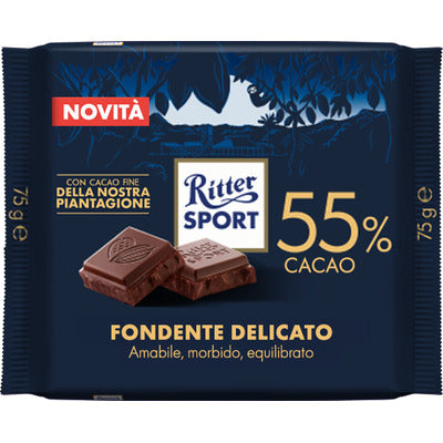 RITTER FONDENTE DELICATO 55% GR.75 5 PZ.