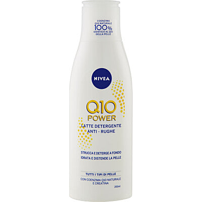 NIVEA LATTE DETERGENTE Q10 ML.200 6 PZ