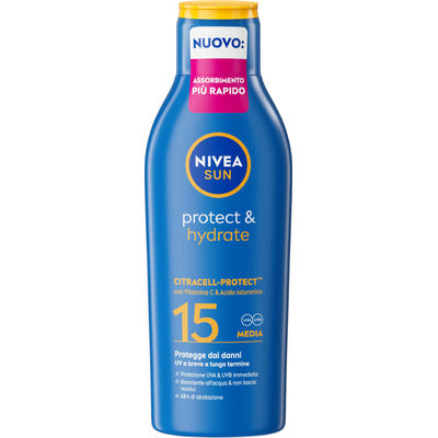 NIVEA SUN HYDRATE LATTE FP15 ML.200 12 PZ