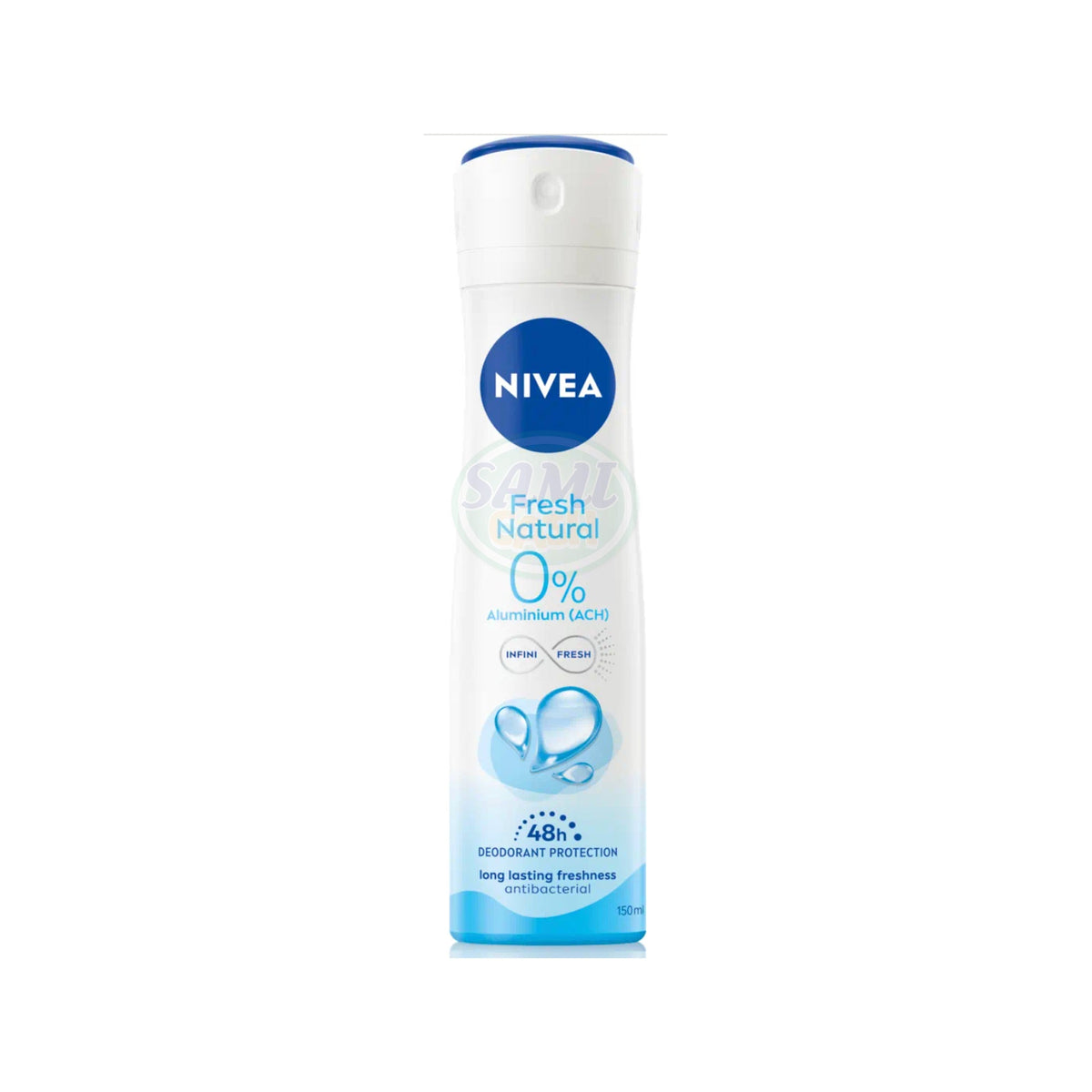 NIVEA DEO SPRAY 150 ML FRESH NATURAL 6 Pack