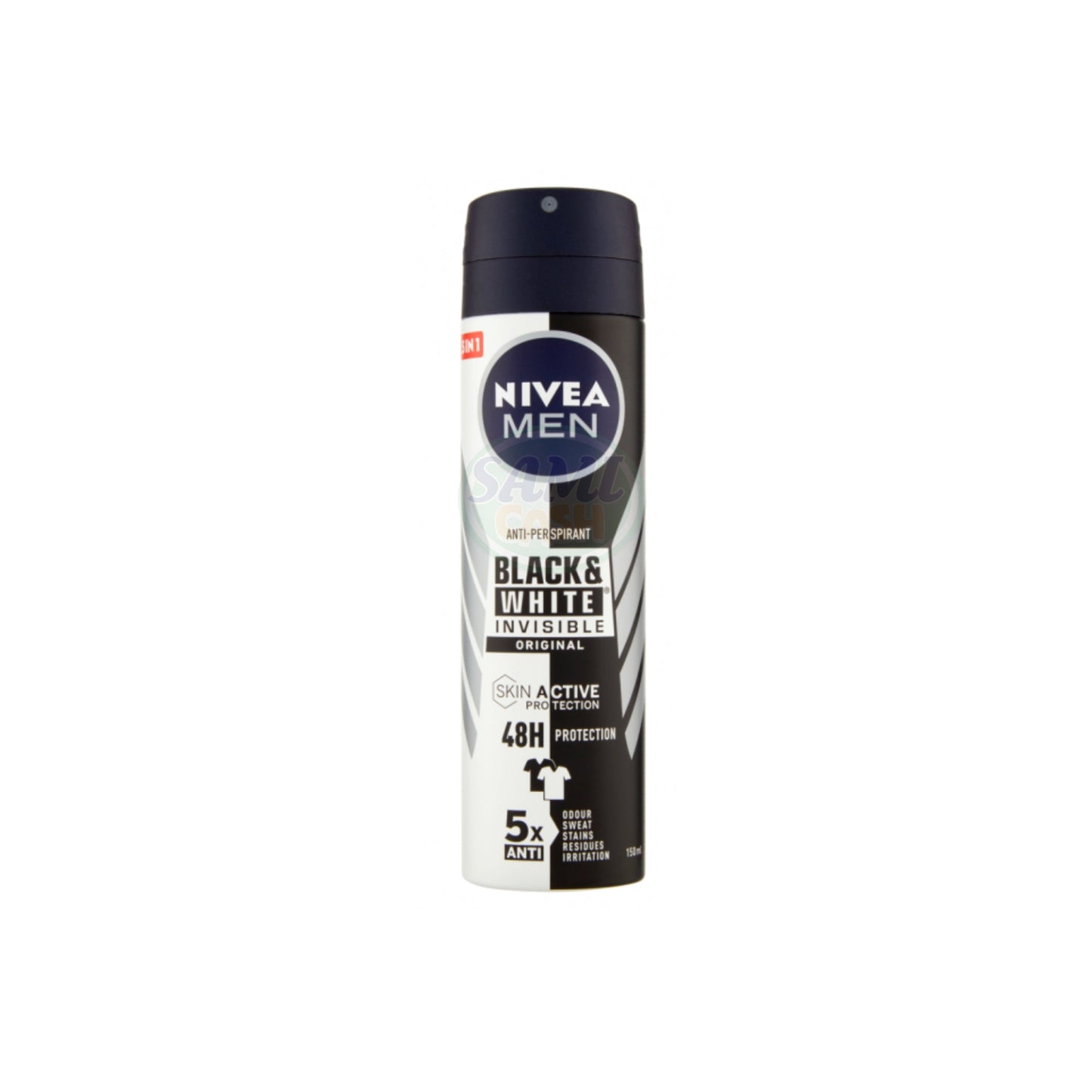 NIVEA DEO SPRAY 150 ML F.M B&W INVISIBILE ORIGINAL 6 Pack