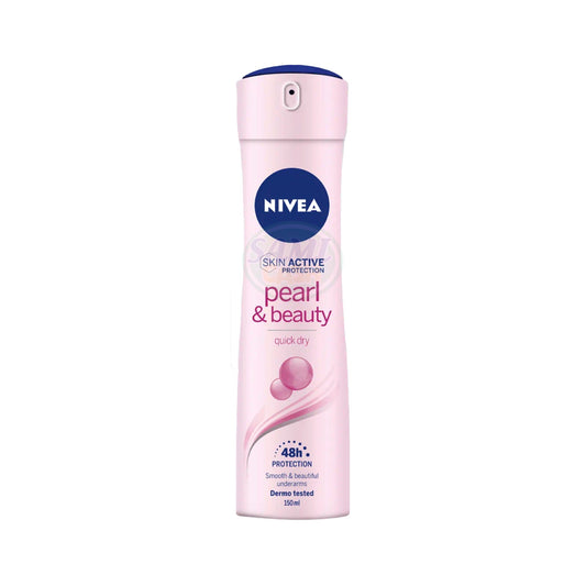 NIVEA DEO SPRAY 150 ML PEARL & BEAUTY 6 Pack