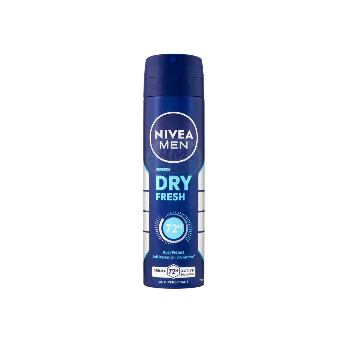 NIVEA DEO SPRAY 150 ML F.M DRY FRESH DUAL PROTECT 6 Pack