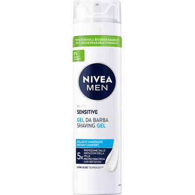 NIVEA MEN GEL BARBA SENSITIVE ML.200 12 PZ