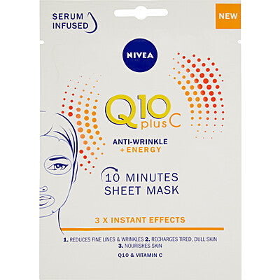 NIVEA MASCHERA TESSUTO Q10 ENERGY 15 PZ