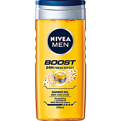 NIVEA DOCCIA MEN BOOST ML.250 6 PZ
