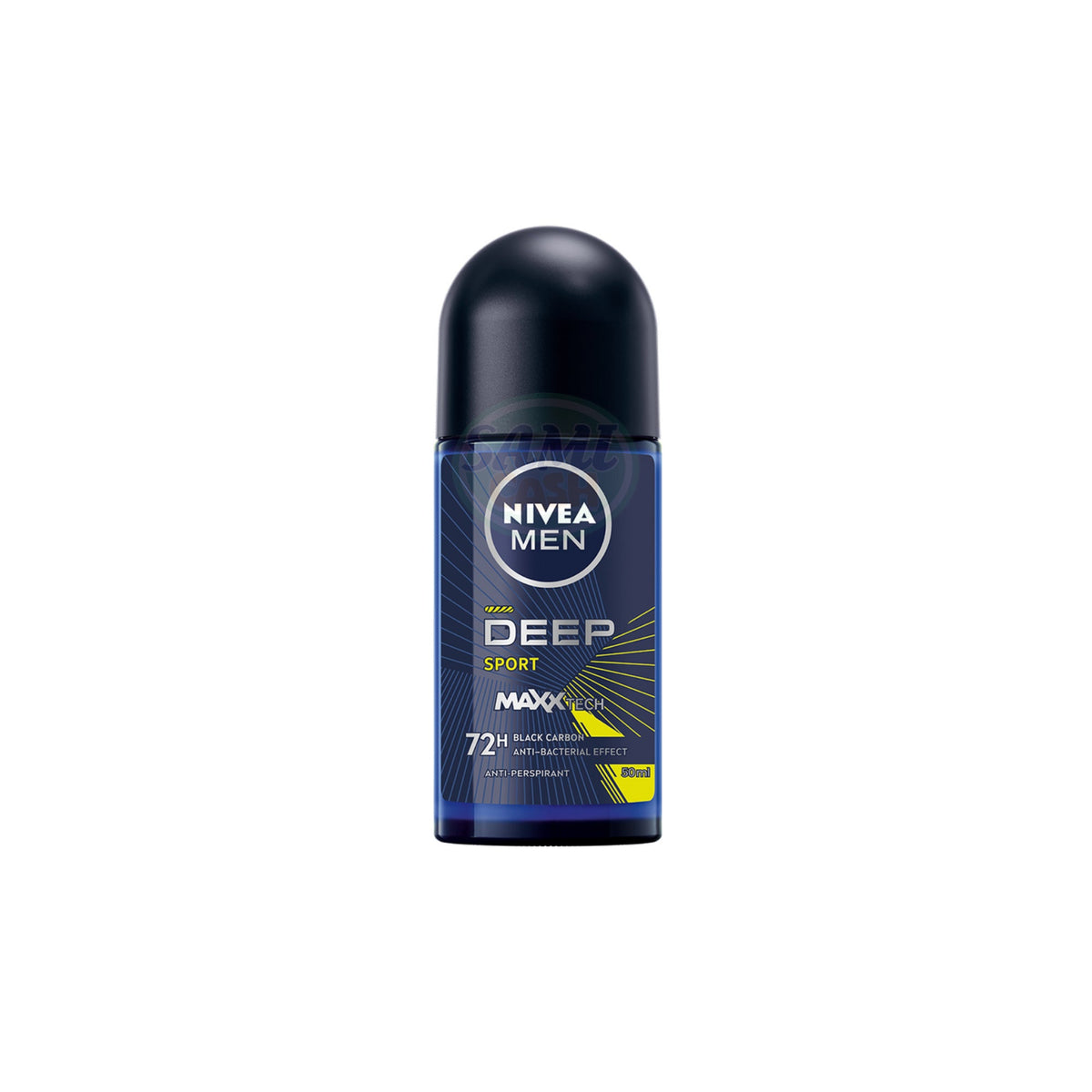 NIVEA DEO ROLL'ON 50 ML F.M DEEP SPORT BLACK CARBONLACK CARBON 6 Pack
