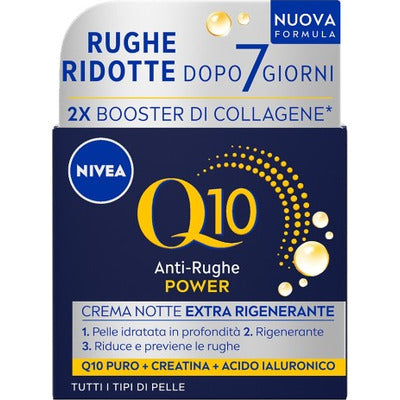 NIVEA Q10 POWER CREMA NOTTE ML.50 3 PZ