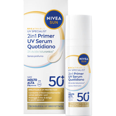 NIVEA SUN VISO SIERO UV FP50+ ML.30 12 PZ
