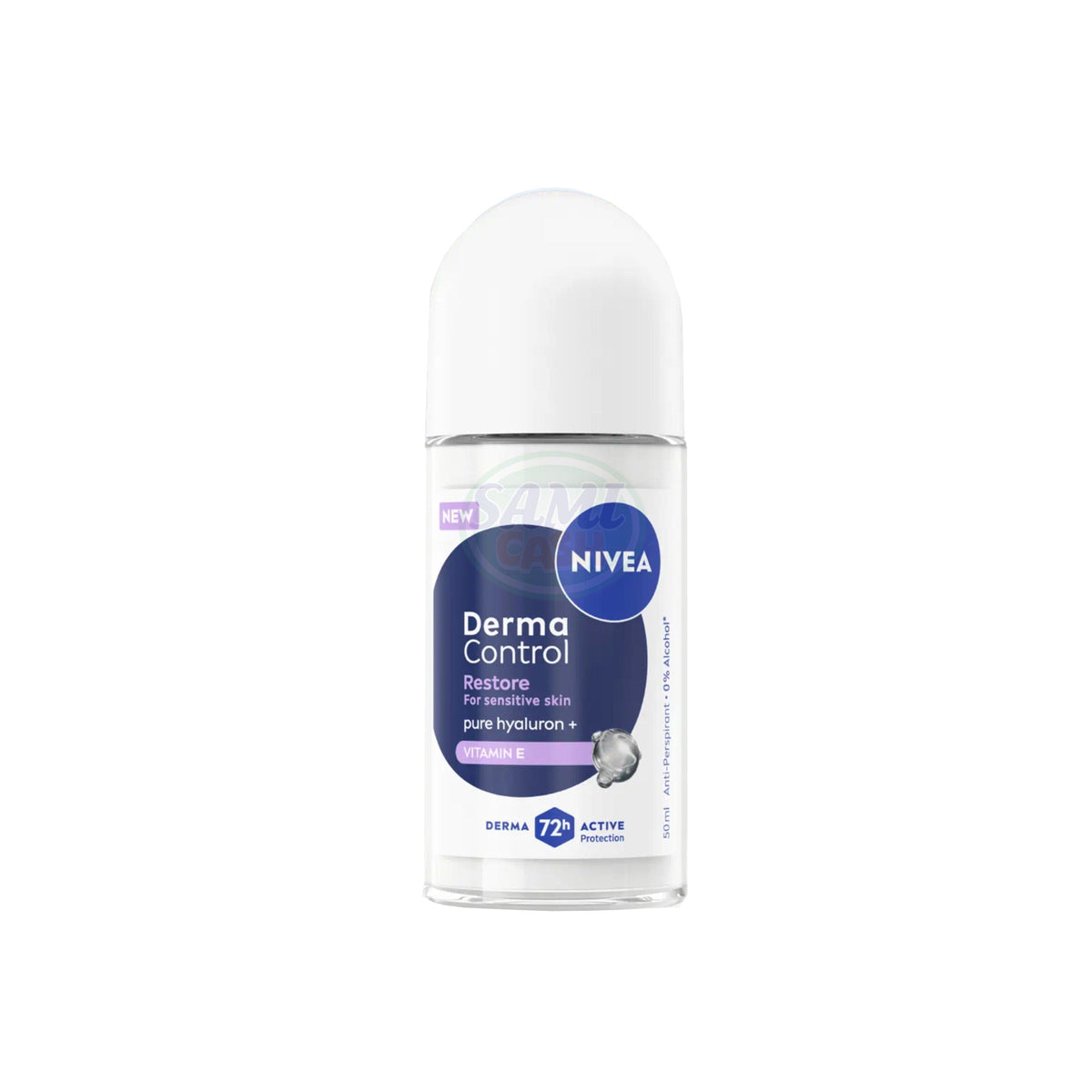 NIVEA DEO ROLL'ON 50 ML DERMA CONTROL RESTORE 6 Pack