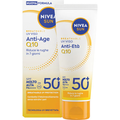 NIVEA SUN VISO Q10 ANTIAGE FP50+ ML.40 6 PZ