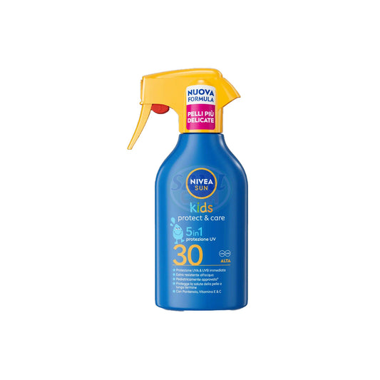 LATTE SOLARE NIVEA KIDS PROTECT E CARE 5 IN 1 250ML FP30