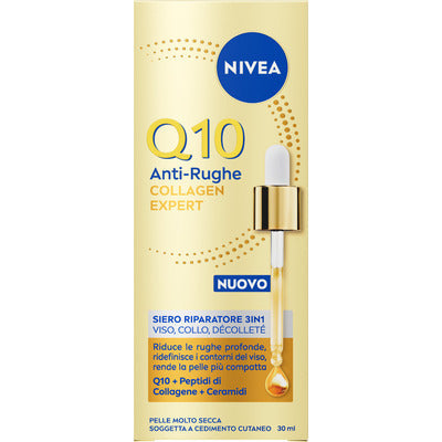 NIVEA Q10 SIERO RIPARATORE 3IN1 ML.30 3 PZ