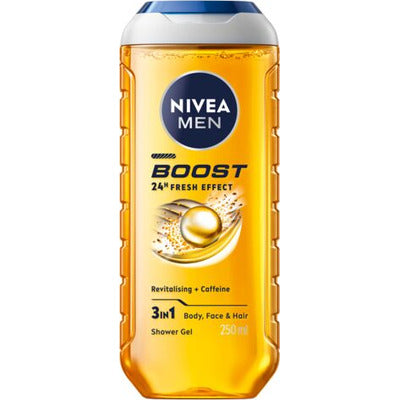 NIVEA DOCCIA MEN BOOST ML.250 6 PZ