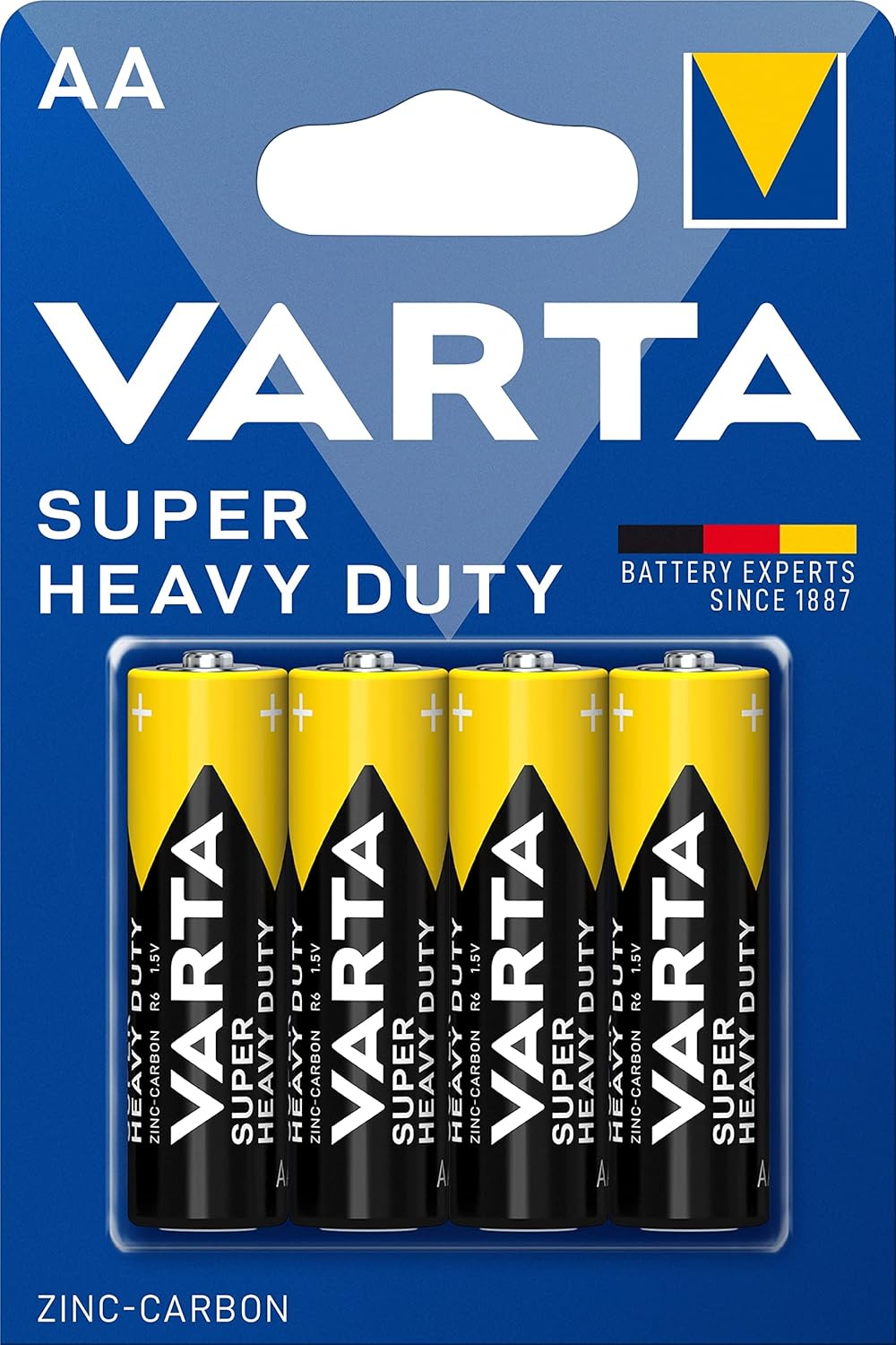 Varta Superlife AA Stilo 1.5V Blister 4 Pezzi x 12pz