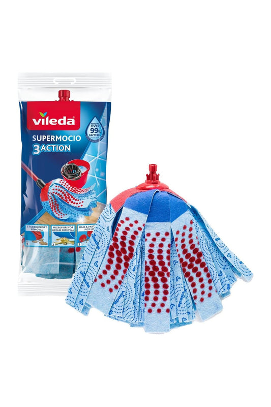 Vileda Mocio Ricambio 3 Action 5pz