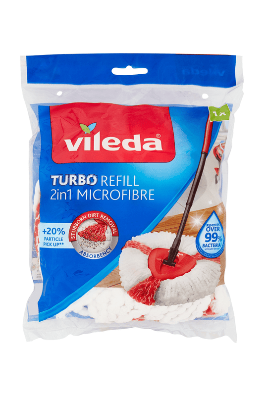 VILEDA TURBO RICAMBIO 2 IN 1