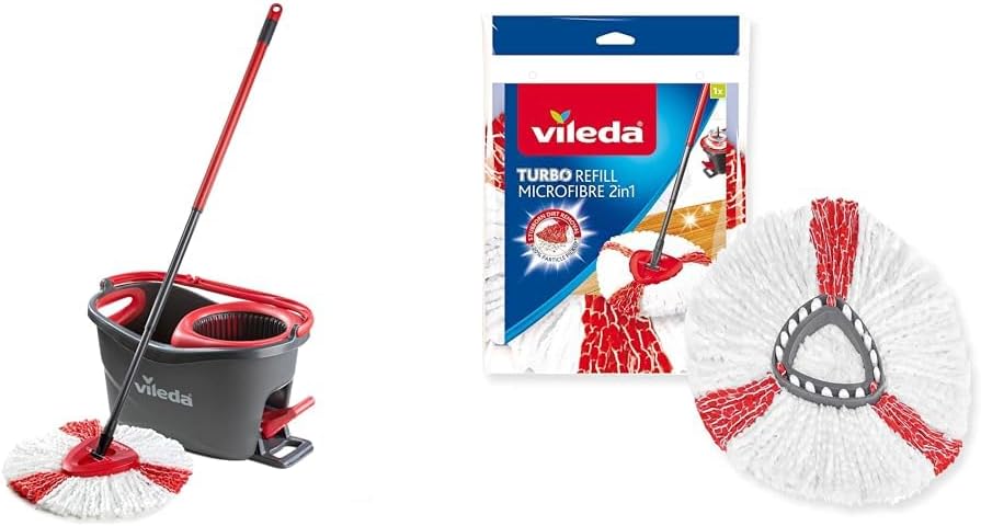 Vileda Turbo Smart Easy 1 Fiocco Ricambio 2in1