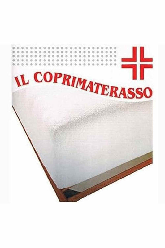 Coprimaterasso Impermeabile IRGE 1 Piazza, 90x195 cm, Cotone 100%, PVC