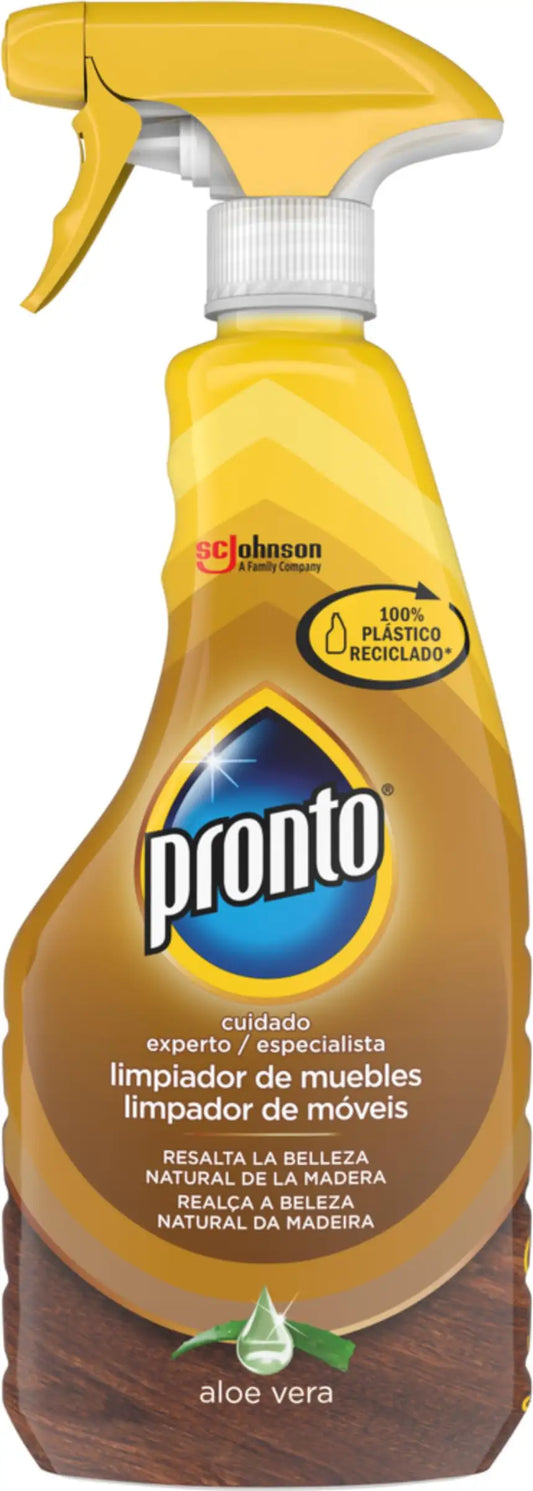 Pronto Antipolvere Spray 5in1 500ml Aloe Pulizia Mobili Legno