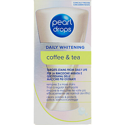 PEARL DROPS DENTIFR.COFFEE & TEA ML.50 6 PZ