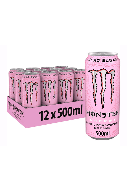 MONSTER ULTRA STRAWBERRY ML.500 Pack da 12