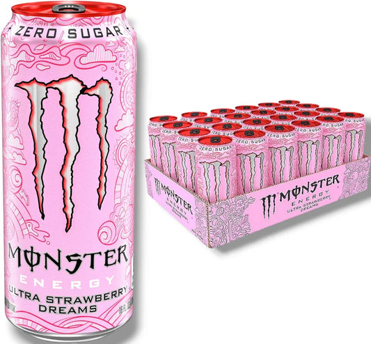 MONSTER ULTRA STRAWBERRY ML.500 Pack da 24