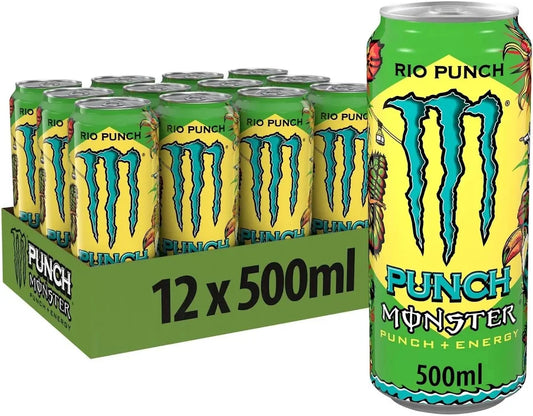 MONSTER RIO PUNCH ML.500 Pack da 12