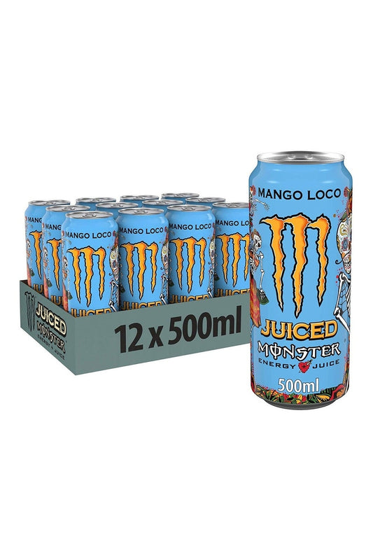 MONSTER ENERGY MANGO LOCO ML.500 Pack da 12