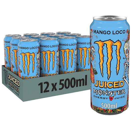 MONSTER ENERGY MANGO LOCO ML.500 Pack da 12