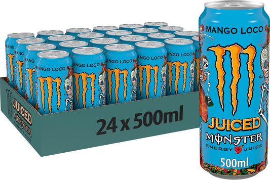 MONSTER ENERGY MANGO LOCO ML.500 Pack da 24