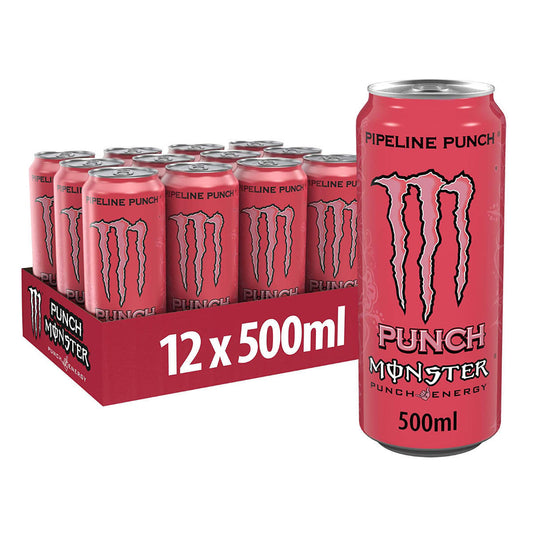MONSTER ENERGY PIPELINE PUNCH ML.500 Pack da 12