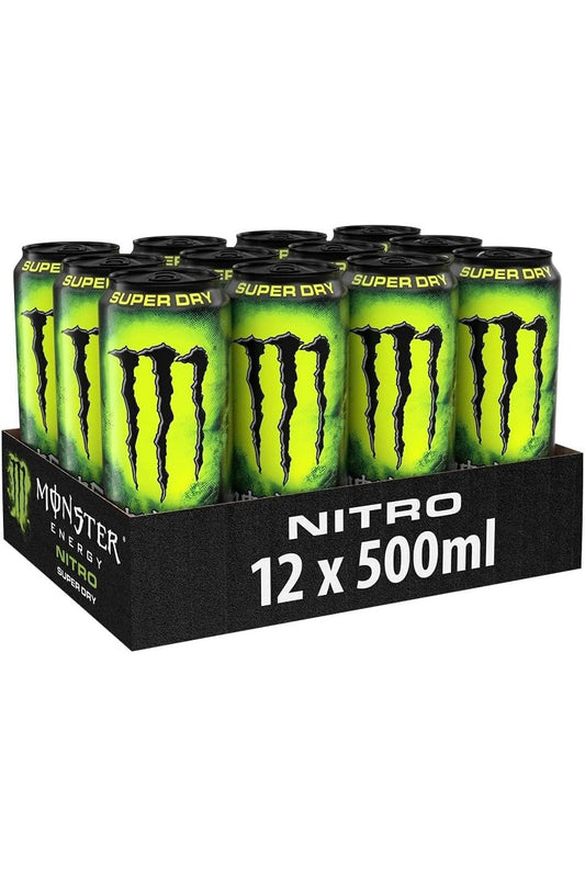 MONSTER ENERGY NITRO SUPER DRY ML.500 Pack da 12