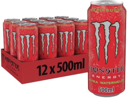 MONSTER WATER MELON ML.500 Pack da 12