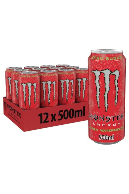 MONSTER WATER MELON ML.500 Pack da 12