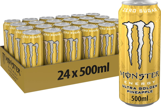 MONSTER ENERGY ULTRA GOLD PINEAPP.ML.500 Pack da 24