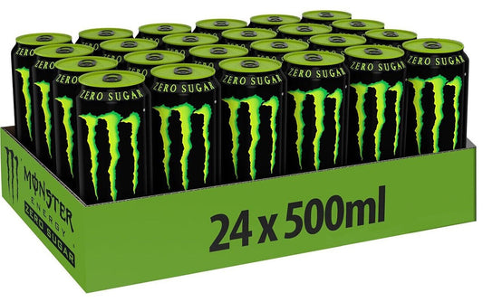 MONSTER GREEN ZERO ML.500 Pack da 24