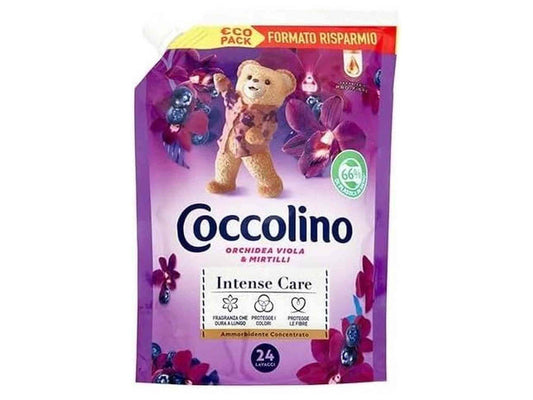 Coccolino Orchidea 600ml Ammorbidente Concentrato – Freschezza Intensa e Morbidezza Duratura per il Tuo Bucato
