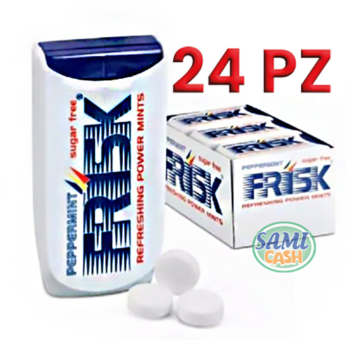 Caramelle Frisk Peppermint Dispenser 12 Pezzi