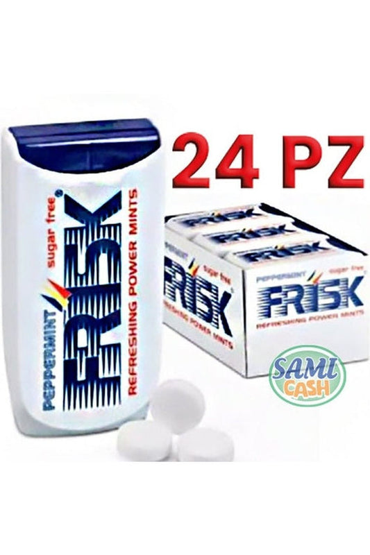 Caramelle Frisk Peppermint Dispenser 12 Pezzi