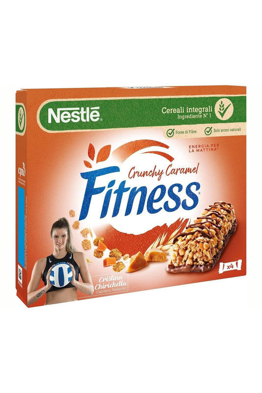 Nestlé Fitness Barrette Cereali 4 pz CRUNCHY CARAMEL 8pz