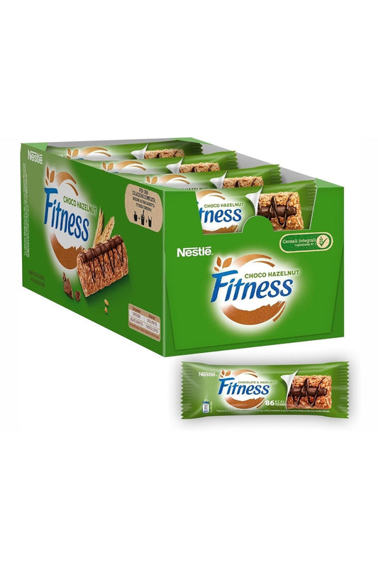 Nestlé Fitness Barrette 22,5g 24pz Cioccolato Latte Gusto Nocciola 24pz