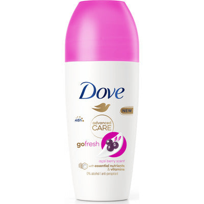 DOVE DEO ROLL GO FRESH ACAI ML.50 6 PZ