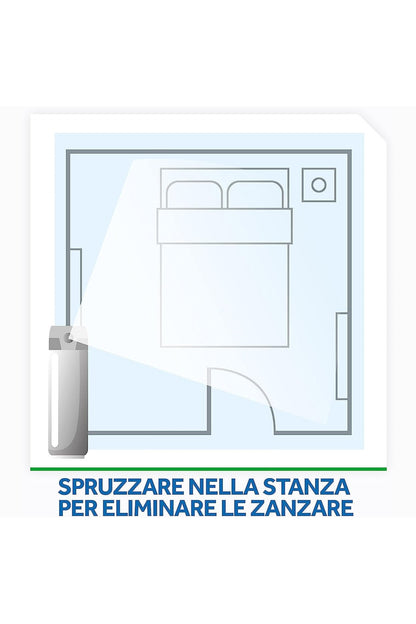 Raid 12 Spray Mosche e Zanzare Insetticida, Antizanzare e Antimosche - 12 Pezzi da 400ml
