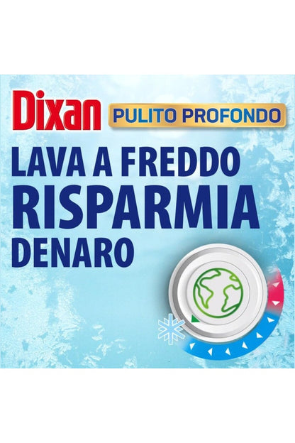 Dixan Detersivo Lavatrice Liquido, 3 Confezioni Classico + 3 Confezioni Color, Confezione da 6 x 19 lavaggi - 114 Lavaggi, Rimuove le macchie da 20°C