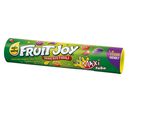 FRUIT JOY Original Caramelle Gommose alla Frutta Assortite, 12 Tubi da 125g (1,5kg)
