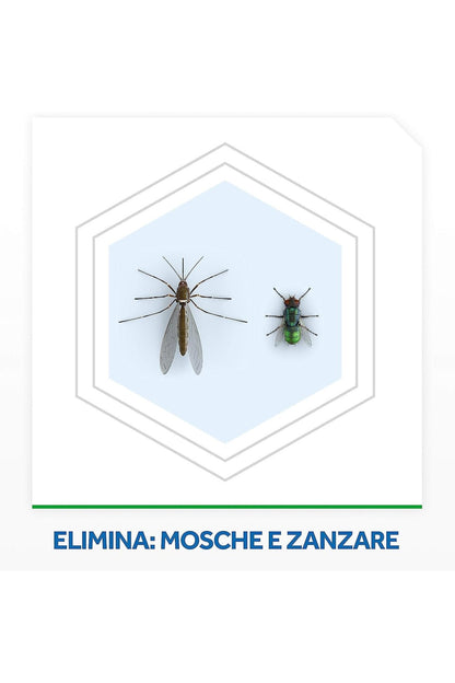 Raid 12 Spray Mosche e Zanzare Insetticida, Antizanzare e Antimosche - 12 Pezzi da 400ml