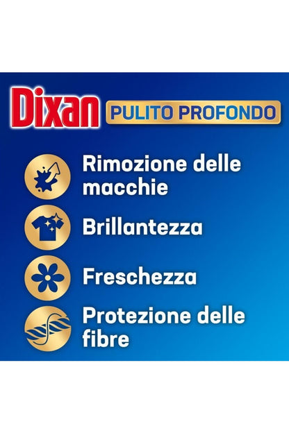 Dixan Detersivo Lavatrice Liquido, 3 Confezioni Classico + 3 Confezioni Color, Confezione da 6 x 19 lavaggi - 114 Lavaggi, Rimuove le macchie da 20°C