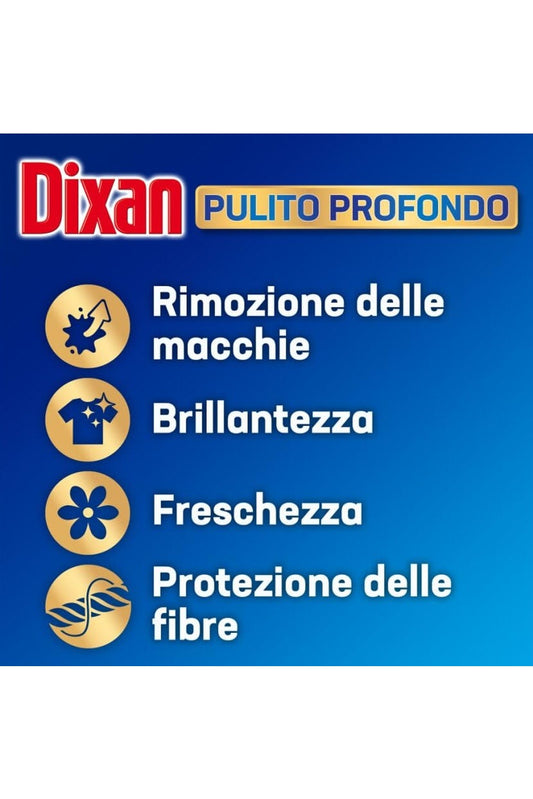 Dixan Detersivo Lavatrice Liquido, 3 Confezioni Classico + 3 Confezioni Color, Confezione da 6 x 19 lavaggi - 114 Lavaggi, Rimuove le macchie da 20°C