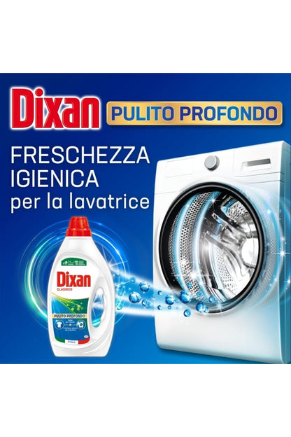 Dixan Detersivo Lavatrice Liquido, 3 Confezioni Classico + 3 Confezioni Color, Confezione da 6 x 19 lavaggi - 114 Lavaggi, Rimuove le macchie da 20°C